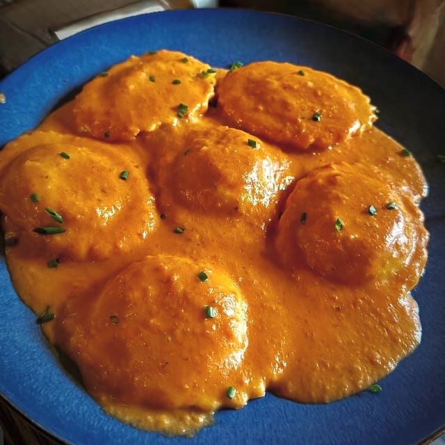 Lobster Ravioli.