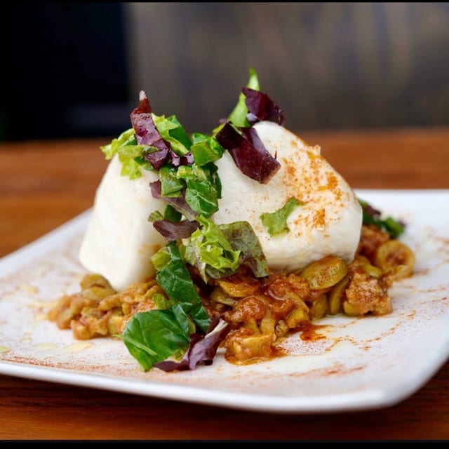 Burrata Salad.
