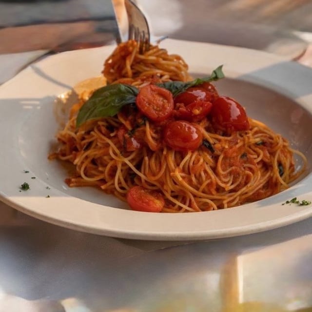Capellini Pomodoro.