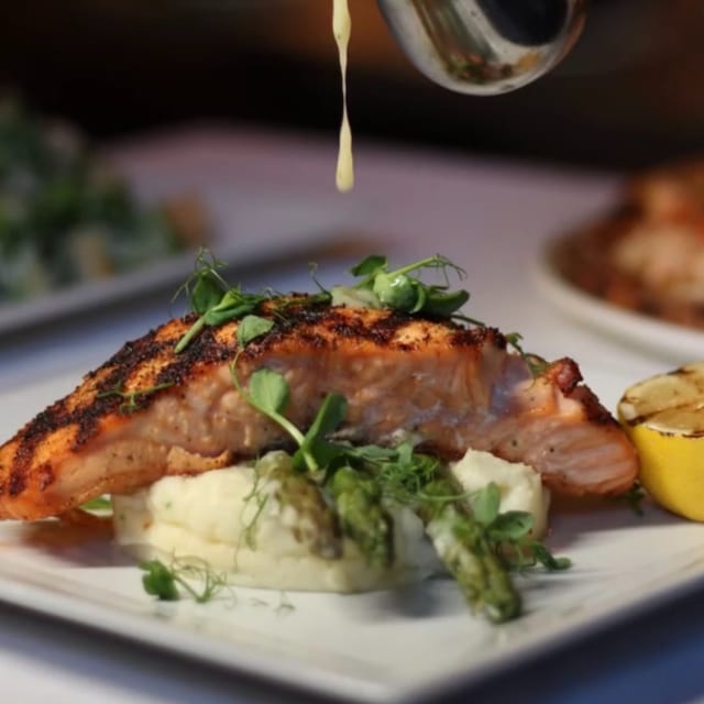 Salmon Alla Roma.