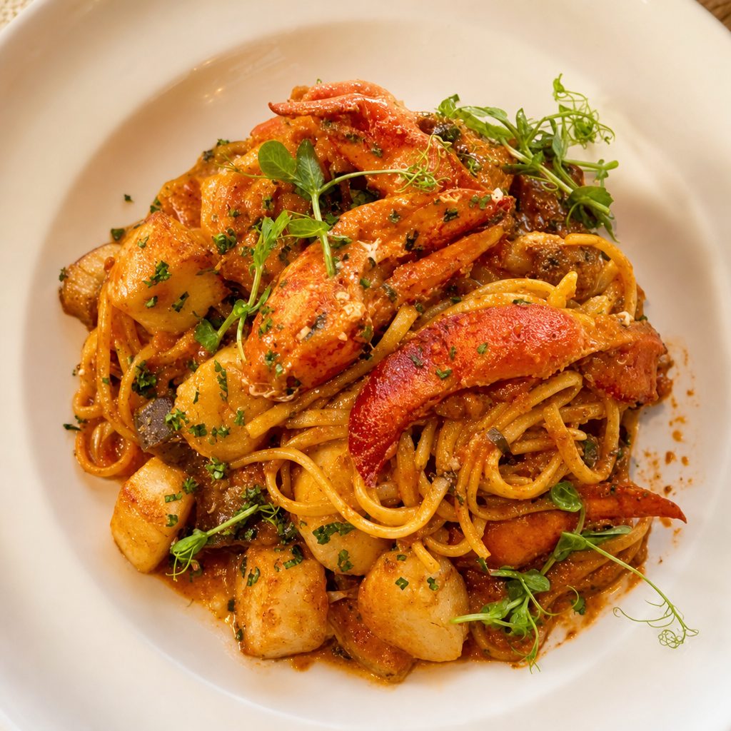 Lobster Diavolo For 2.
