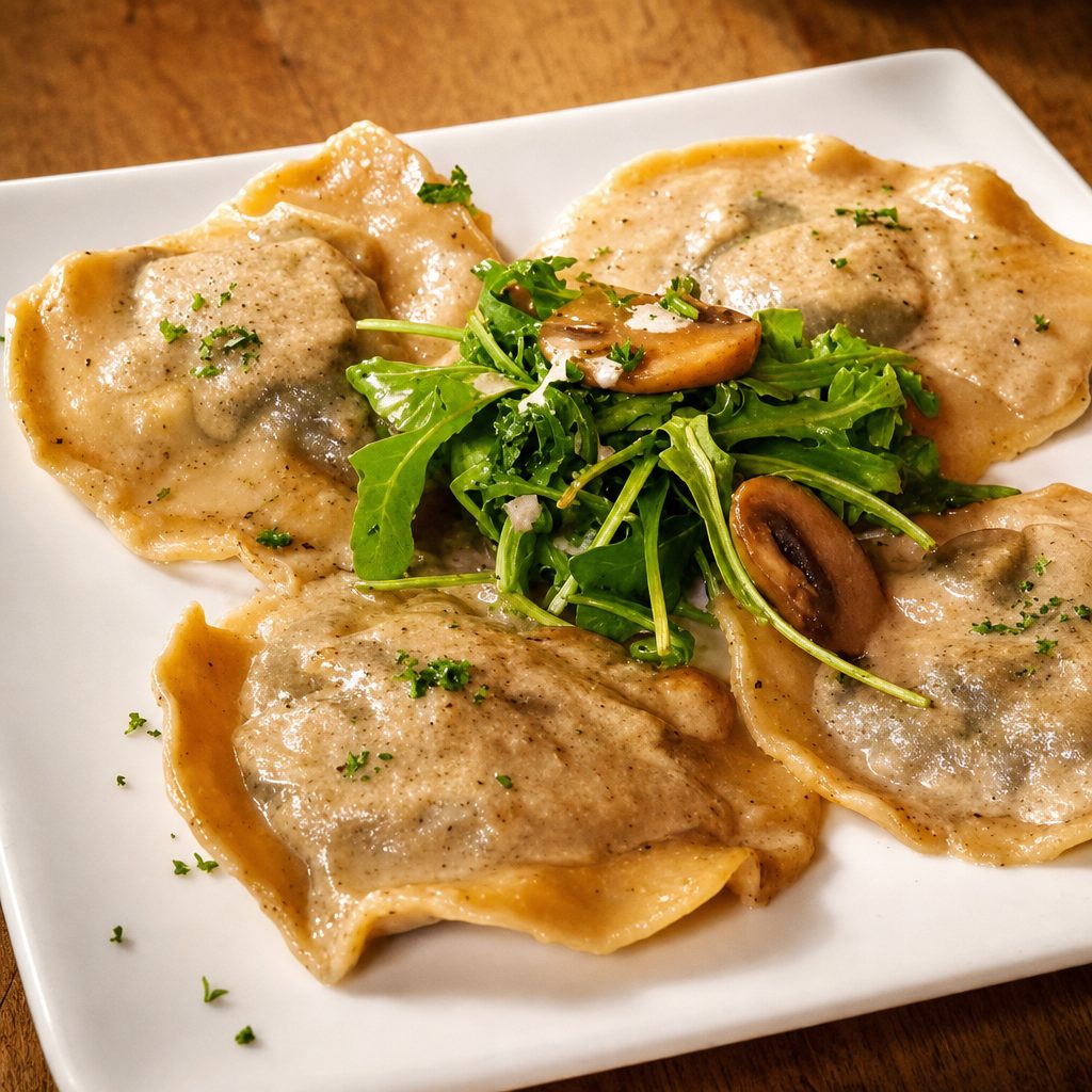 Funghi Ravioli.